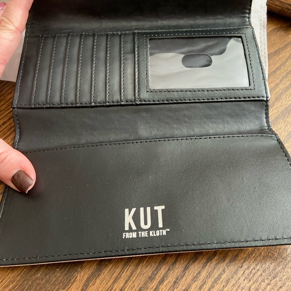 Kut from the cloth vegan leather wallet